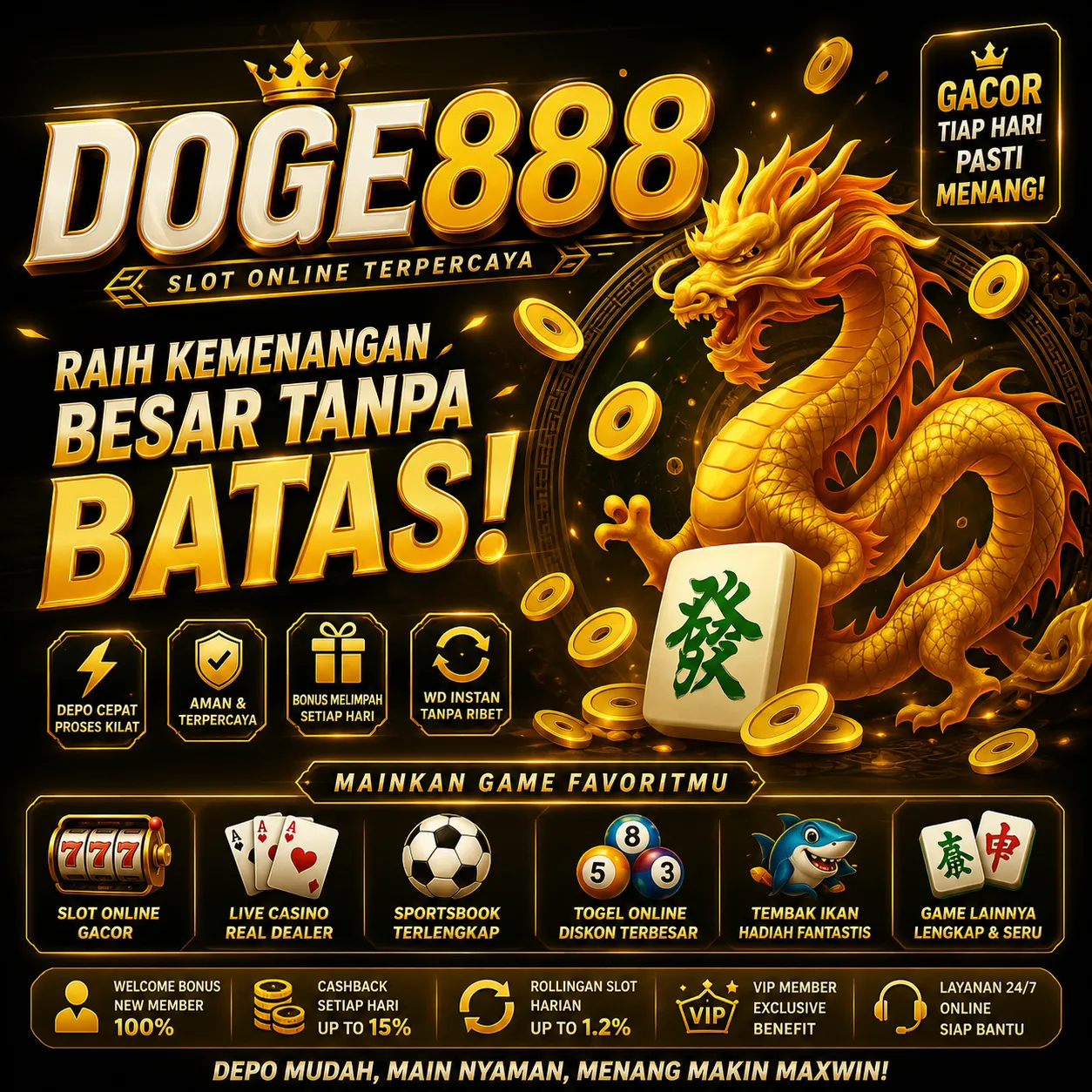 DOGE888 Banner